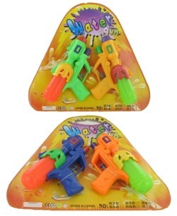 2 Waasserpistoulen op Kaart (6 Stk.)