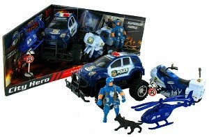 Police Spillset (2 Stk.) | B2B Grousshandel