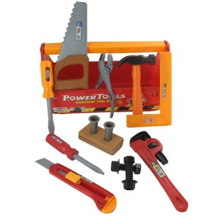 Kanner Handwierksgeschier Set mat K&euml;scht | Power Tool Set