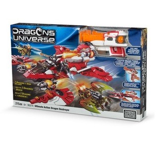 Mega Bloks Ultimate Action Dragon Destroyer Baukasten