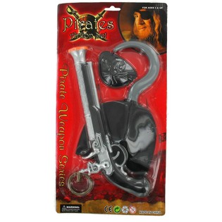 Piraten-Spillset op Kaart - Pirate Weapons (6 Stk.)