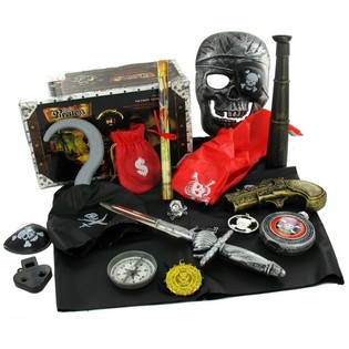 14-deelegen Piraten-Box Spillset