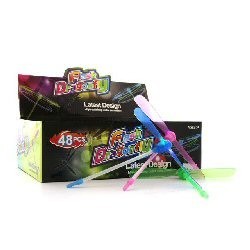 Liichtend Dragonfly Helikopteren (48 Stk.)