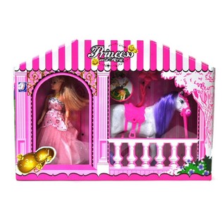 Prinzessin mat P&auml;erd Spillset (2 St&eacute;ck)