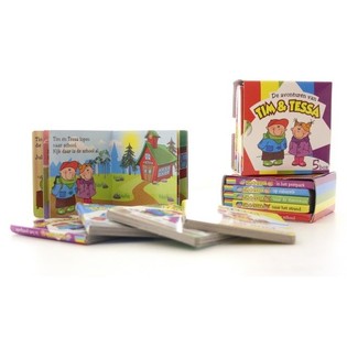 5-deeleger Bicherbox Set - D'Abenteuer vum Tim an Tessa (6 Stk.)