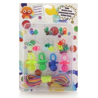 Schnullerkett selwer bastelen Set (12 Stk.)