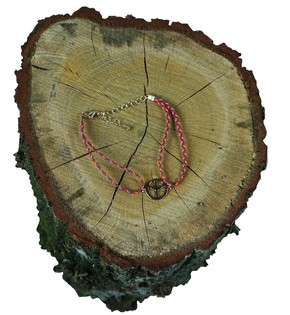 Geflochtenen Armband mat Unh&auml;nger (1 Stk.)