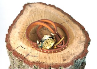 Ibiza-Look Armband mat Auer (1 Stk.)
