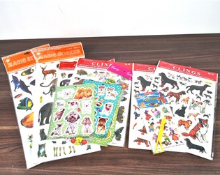 Assort&eacute;iert Sticker-Blieder (32 Stk.) - Ausverkaf