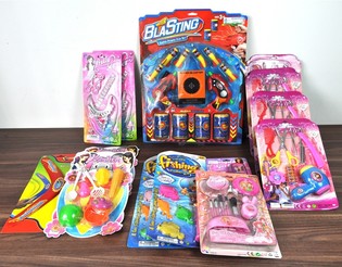 RESSTPOSTEN ASSORT&Eacute;IERT SPIELSAACHEN (17 St.)