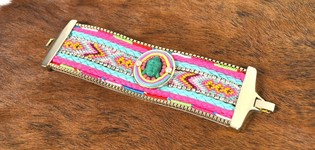 Ibiza-Style Buddha-Armband Multicolor (1 Stk.)