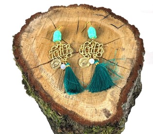 IBIZA LOOK OHRREN MINT BUDDHA (1 Paar)