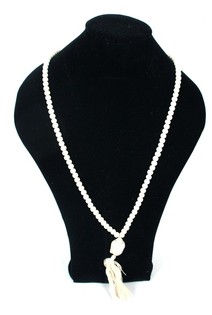Ibiza Look Halskette Creme Buddha (1 Stk.)