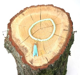 Ibiza Look Bracelet Blo/Gr&eacute;ng (1 Stk.)