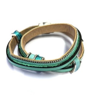 Luxus Armband T&uuml;rkis am Ibiza-Look (1 Stk.)