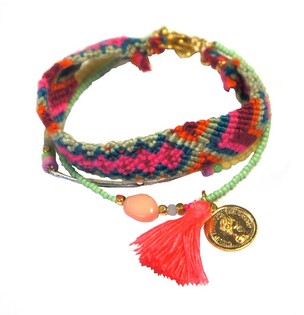 IBIZA LOOK ARMBAND 3-L&Auml;GIG (1 Stk.)