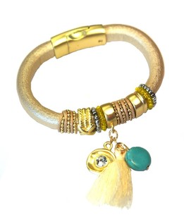 Ibiza Look Bracelet Taupe (1 Stk.)