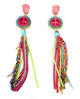 Ibiza Look Ouerr&eacute;ng Pink Peace (1 Stk.)