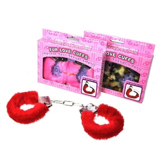 SEXY HANDSCHELLEN MAT PL&Uuml;SCH (6 Stk.)
