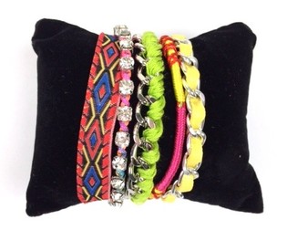 Multicolore Ibiza-Armband (1 Stk.)