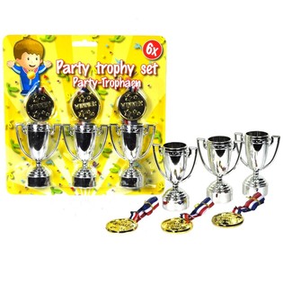6-DEELEGEN TROPH&Eacute;ESET OP KAART (10 Stk.)