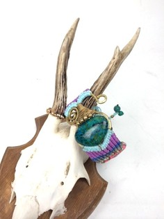 Handgemaacht Ibiza Armband Greenstone Mint (1 Stk.)