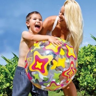 Grousse Strandball 61 cm (12 Stk.) - Grousshandel