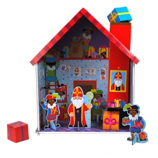 3D Kleeschenshaus fir ze bauen (2 Stk.)