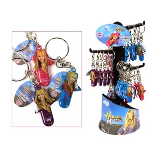 HANNAH MONTANA Luicht-Schl&euml;sselanh&auml;nger op Display (36 Stk.)