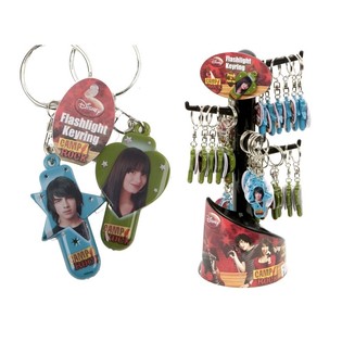 Disney Camp Rock Liicht-Schl&euml;sselanh&auml;nger op Display (36 Stck.)
