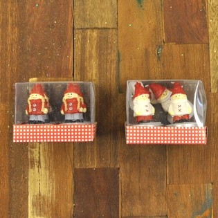 4 CHR&Euml;SCHTDAGS-TEELICHTER A GESCHENKBOX (12 Stk.)