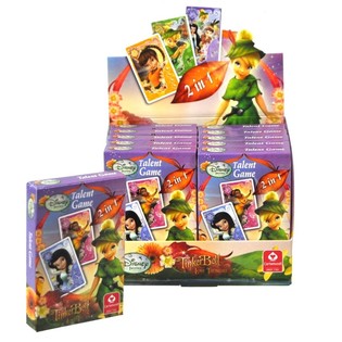 Disney Tinkerbell 2-an-1 Kaartespill (12 Stk.)