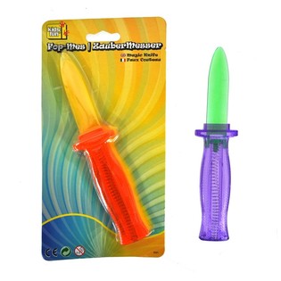 Geckege Messer / R&eacute;ckzuchmesser op Kaart (24 Stk.)
