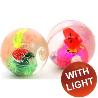 Transparent Flummis mat LED-Luucht (36 Stk.)