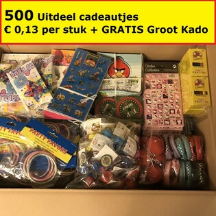 MEGA TOMBOLA MIX 500 STK. + GRATIS KADO