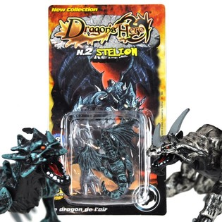 Dragon's Hero Dragon-Figuren op Kaart (12 Stk.)