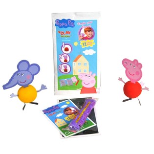 Maach d&auml;in eegene Peppa Pig Kn&eacute;itfigur (10 Stk.)