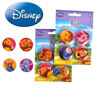 Disney Winnie the Pooh Button-Set 4-deeleg (24 Stk.)