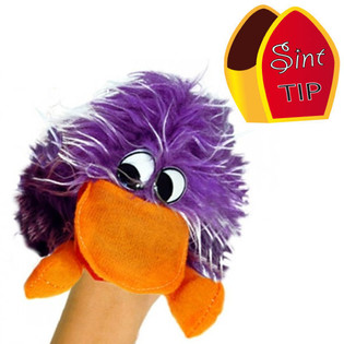 PL&Uuml;SCH HANDPOPP / CRAZY BIRD (12 Stk.)