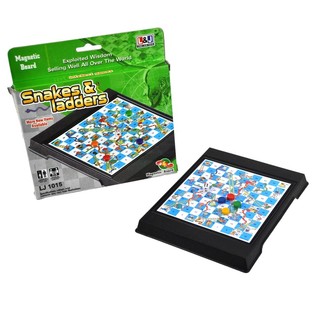 Magnetescht Schlaangen a Leederen Rees-Spill (6 Stk.)