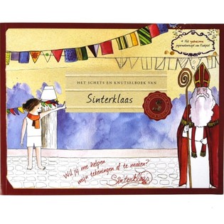 Sinterklaas Skizzen- a Bastelbuch (11 St&eacute;ck)