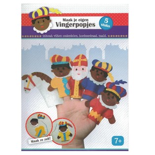 MAACH DENG EEGE KLEESCHEN-FANGERPOPPEN (6 Setten)