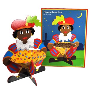 Grousse Pepernotenschaal Sinterklaas 26 x 24 x 33 cm (6 St&eacute;ck)
