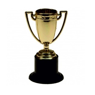 Goldene Pokal 9 cm (12 Stk.)