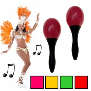 2-deelegy Sambaballen Set 14 CM (20 Satic)