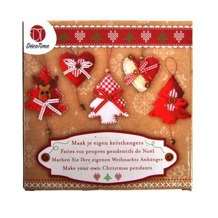5-deelegen DIY Chr&euml;schthanger Set - Modell 2 (6 Stk.)