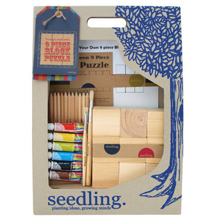 Seedling DIY-Set - Gestalt d&auml;in eegent 9-Deeler Blockpuzzel