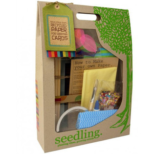 SEEDLING PAK - Maach deng eegen Invitatiounskaarten aus recycl&eacute;iertem Pabeier