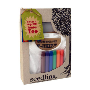 SEEDLING SET - GESTALTD&Auml;I EGE JUNIOR T-SHIRT 1-2 JOER (2 Stk.)