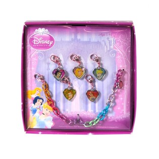 Disney Prinzessinnen Armband mat Unh&auml;nger 15 cm (9 Stk.)